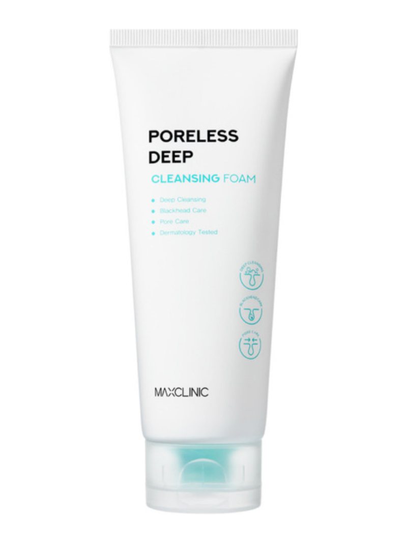 MaxClinic Poreless Deep Cleansing Foam 150g — product photograph
