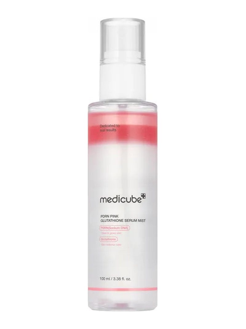 Medicube PDRN PINK GLUTATHIONE SERUM MIST 100ml — product photograph
