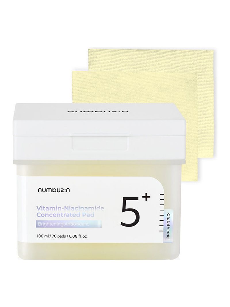 Numbuzin No.5 Vitamin Concentrated Pad 180ml — product photograph