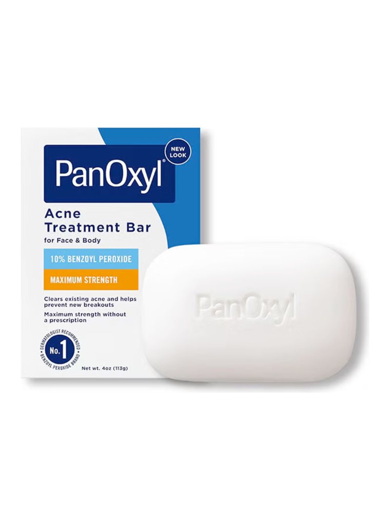 PanOxyl Acne Treatment Bar 10% Benzoyl Peroxide - 113g — product photograph