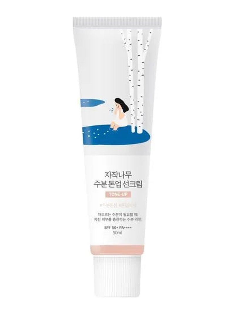 Round Lab Birch Juice Moisturizing Tone-up Sunscreen 50ml — product photograph