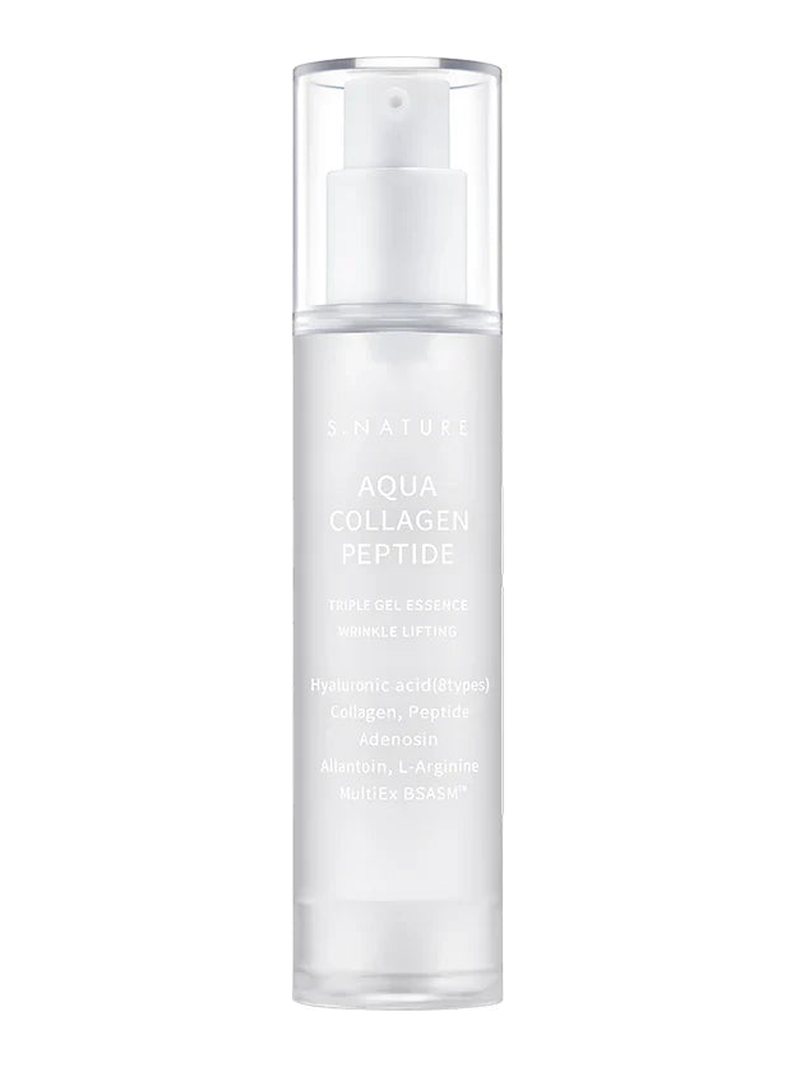 S.Nature AQUA COLLAGEN PEPTIDE TRIPLE GEL ESSENCE 50ml — product photograph