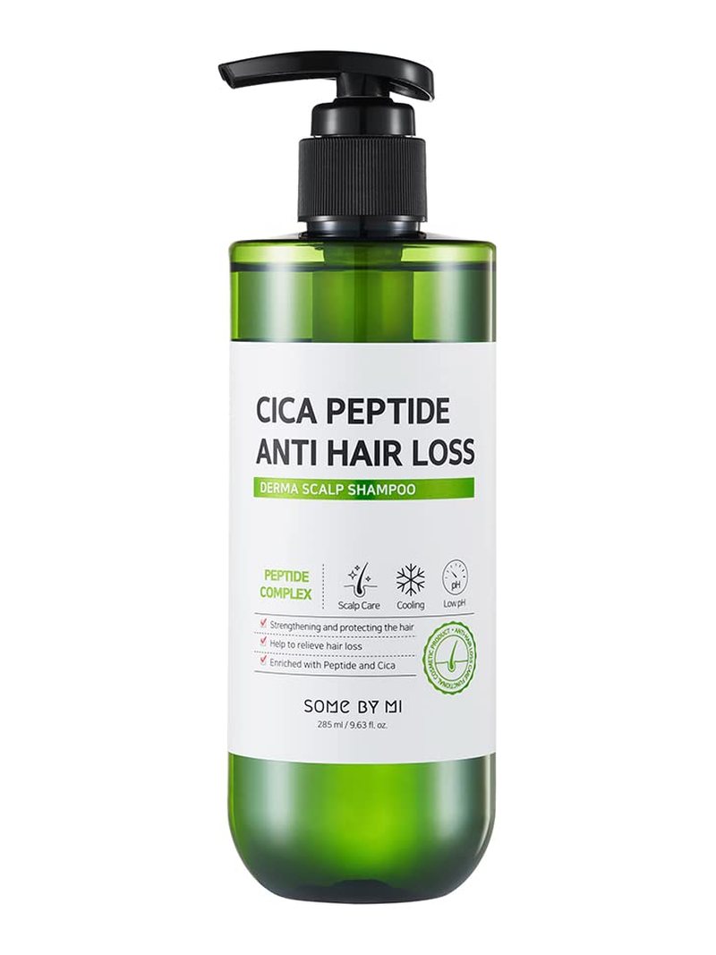 Some By Mi CICA PEPTIDE ANTI HAIR LOSS DERMA SCALP SHAMPOO 285ml — product photograph