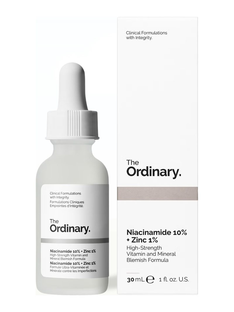 The Ordinary Niacinamide 10% + Zinc 1% Serum 30ml — product photograph