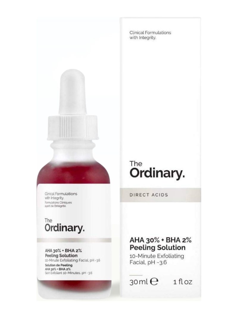 The Ordinary AHA 30% + BHA 2% Peeling Solution 30ml — product photograph