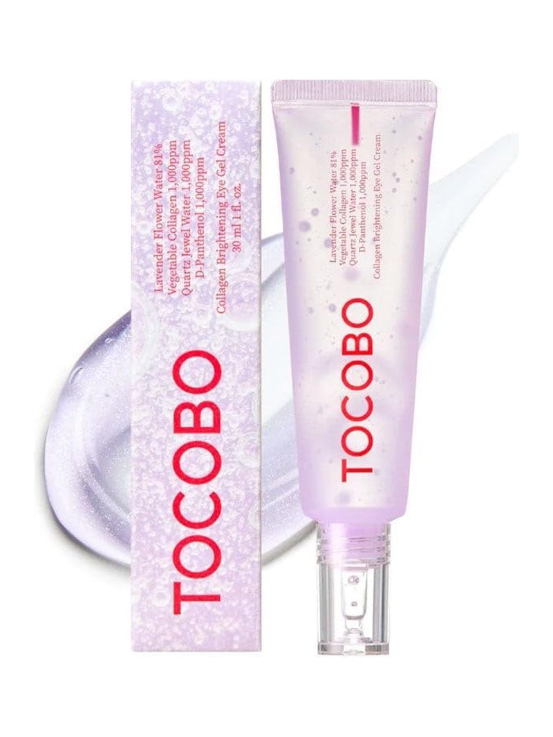 Tocobo BIO COLLAGEN BRIGHTENING EYE GEL CREAM 30ml — product photograph