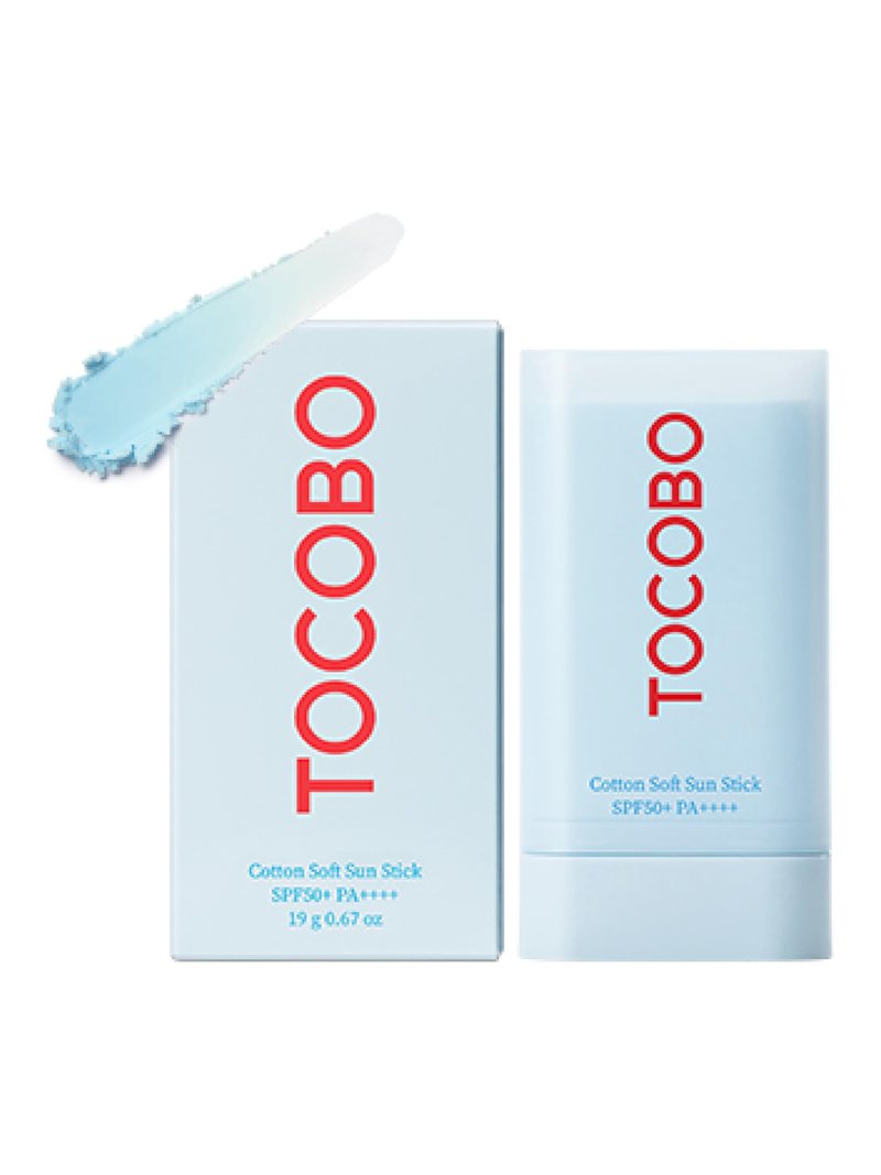 Tocobo BIO COTTON SOFT SUN STICK SPF50+ PA++++ 19g — product photograph