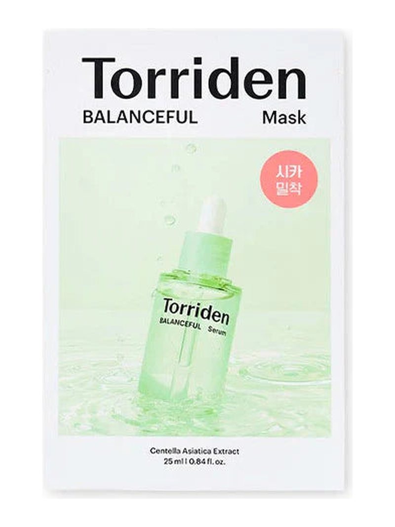 Torriden BALANCEFUL Cica Mask (10ea) — product photograph