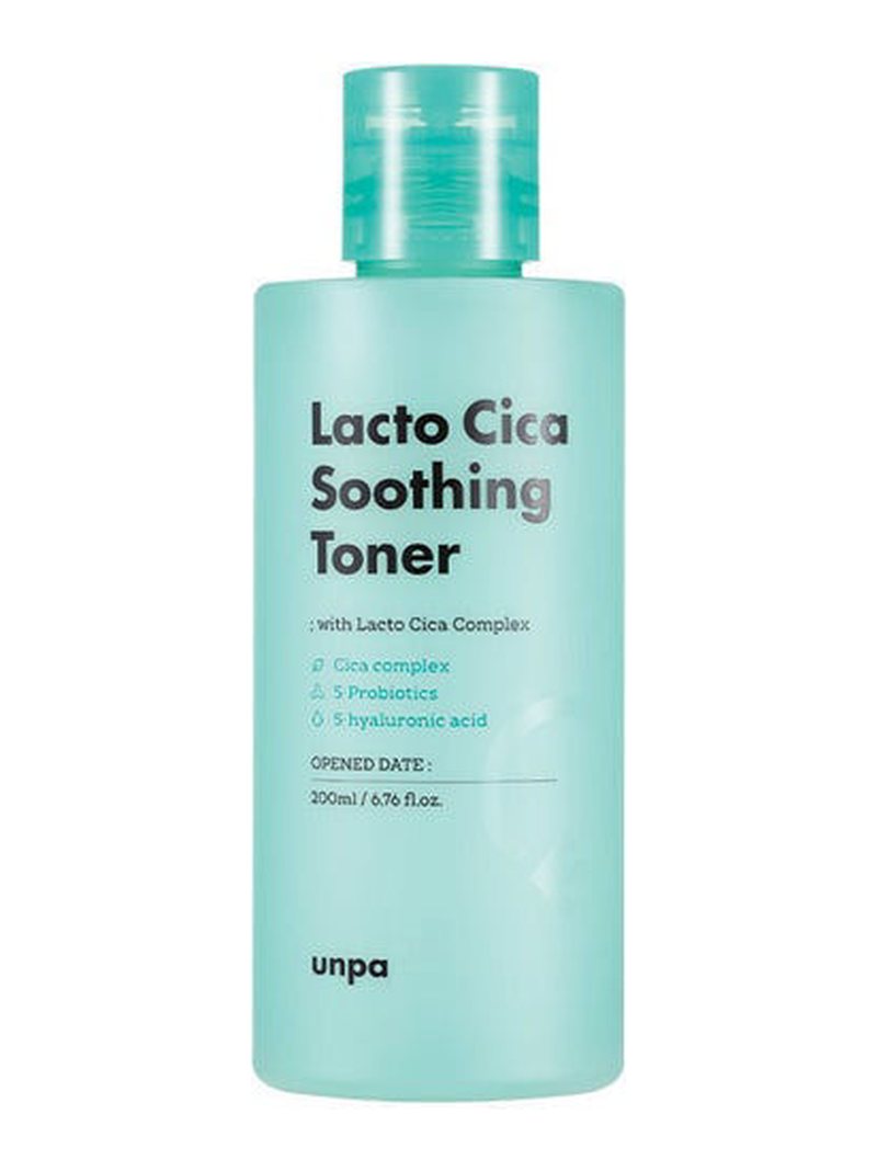 UNPA Lacto Cica Soothing Toner 200ml — product photograph
