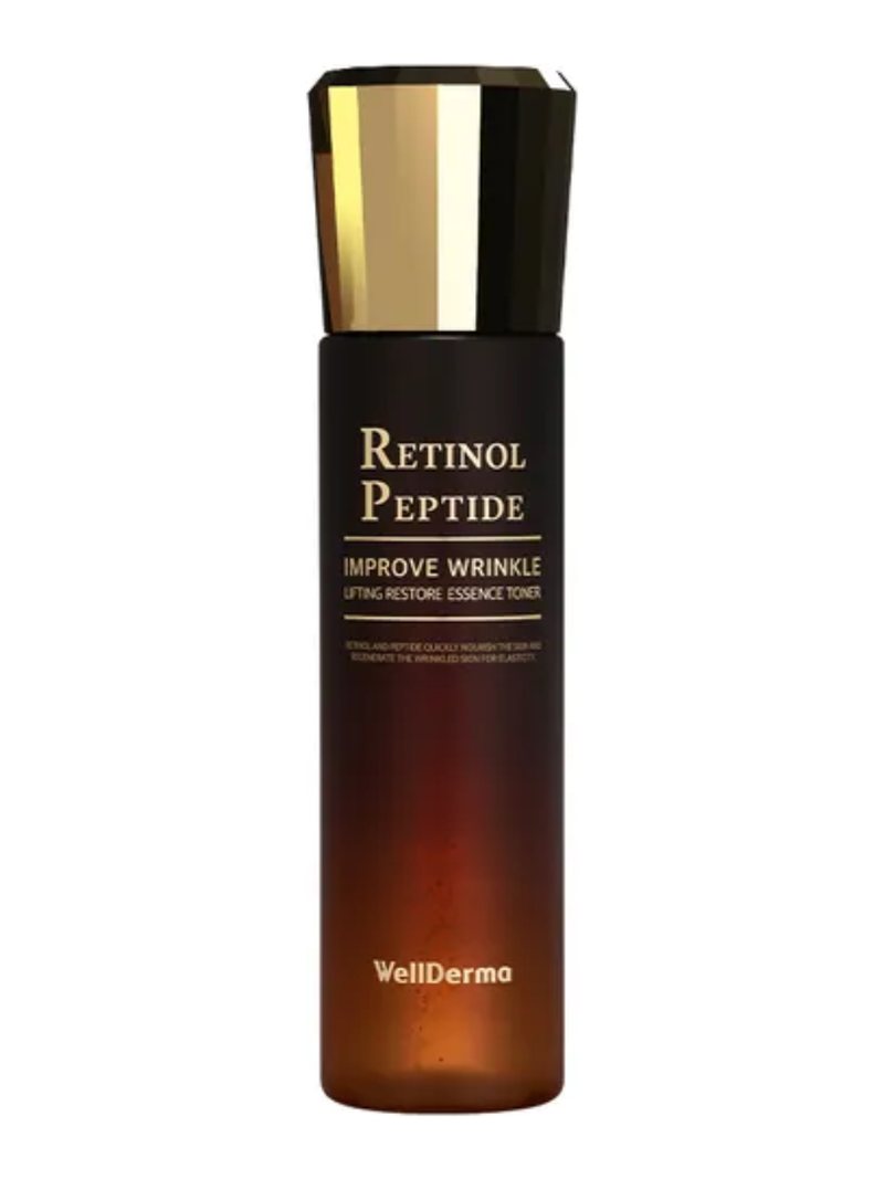 WellDerma RETINOL PEPTIDE LIFTING RESTORE ESSENCE TONER 150ML — product photograph